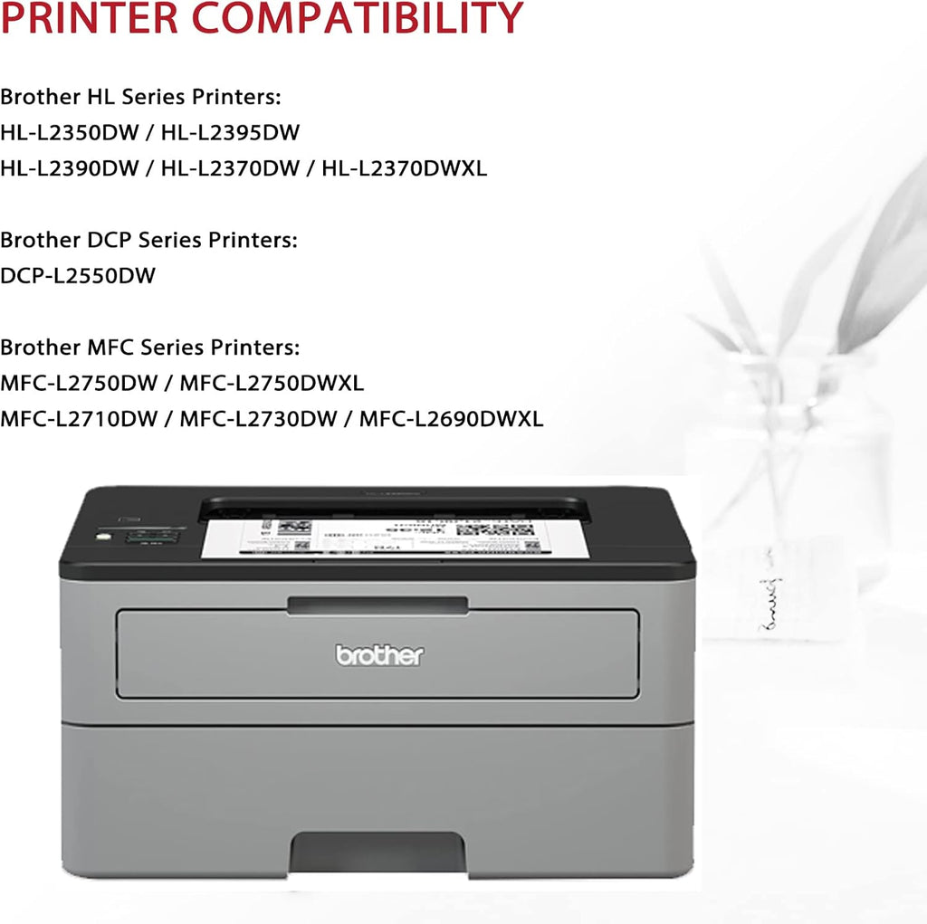 TN760 Toner Cartridge with Chip 3,000 Pages Pack of 2 V522