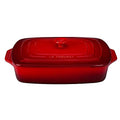 Stoneware Covered Rectangular Casserole, 3.5 qt. X712424