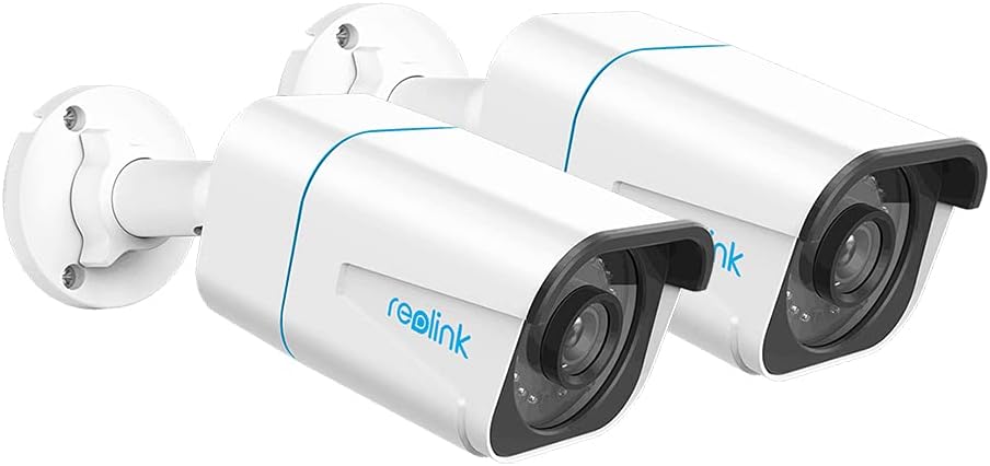 4K Outdoor PoE Security Camera (Pack of 2) N709