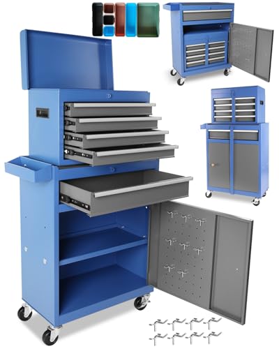 Black 5-Drawer Rolling Tool Chest Z604