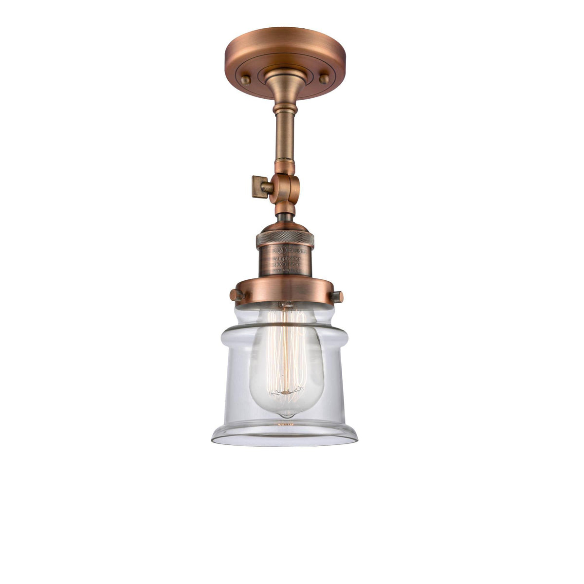 1 Light Semi-Flush Mount E67054