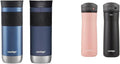 20oz Vacuum-Insulated Stainless Steel Travel Mug & Vacuum-Insulated Stainless Steel Water Bottle X856