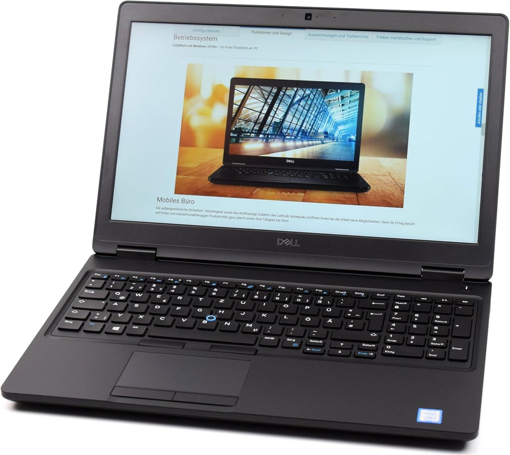 15.6in HD Intel Core i5-7300U 16GB DDR4 256GB SSD Win 10 Pro Laptop J645