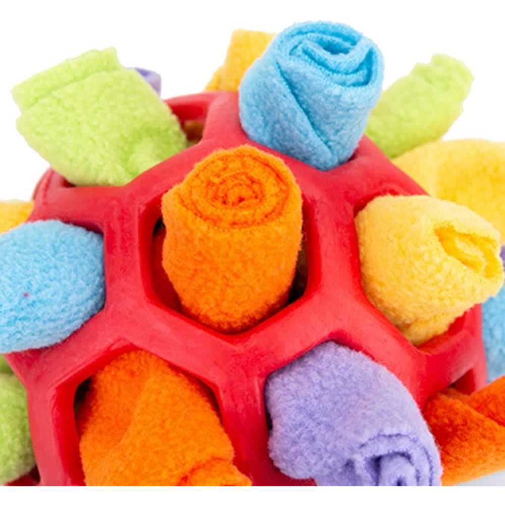 Interactive Dog Puzzle Toy Snuffle Ball Slow Feeder F350418