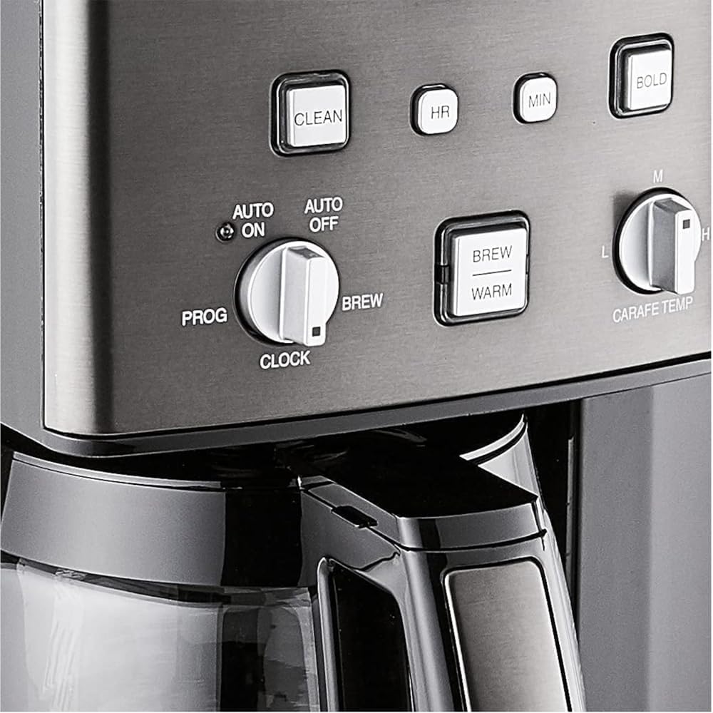 12 Cup Coffee Maker Black/Stainless Steel A541