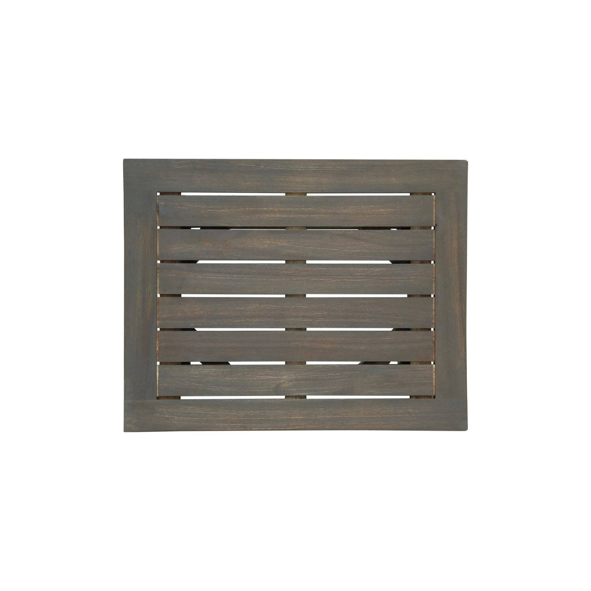Gray Acacia Wood Accent Table D1861