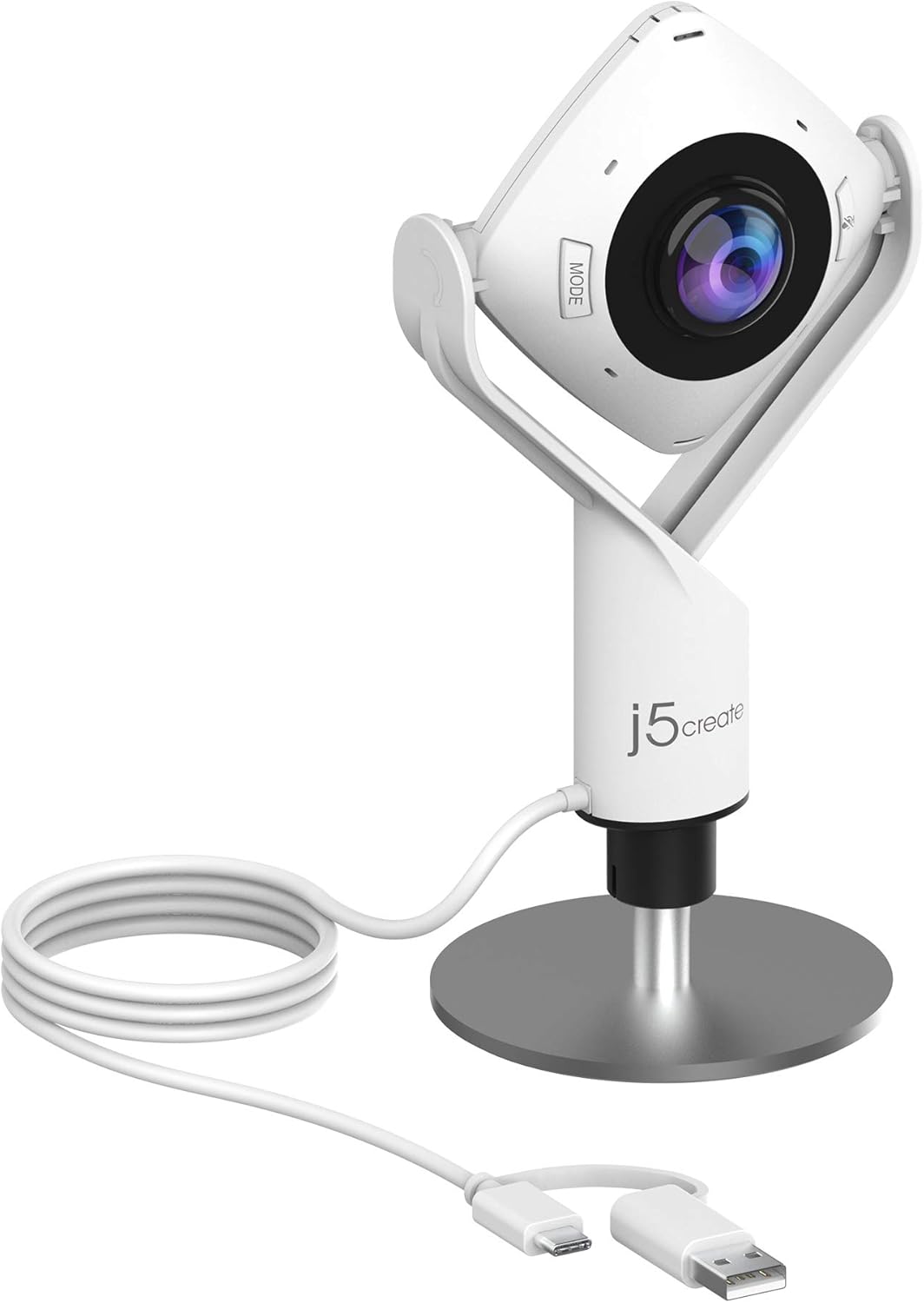 360 Degree All Around Meeting Webcam 1080P HD Video Conference Camera with Microphone USB-C J9299