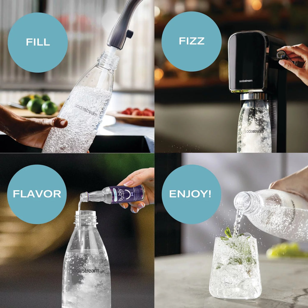 Black Sparkling Water Maker V5254