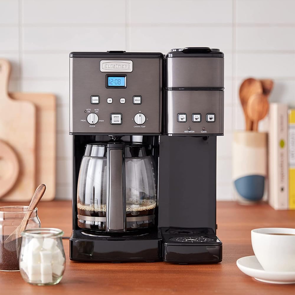 12 Cup Coffee Maker Black/Stainless Steel A541