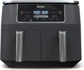 8 Quart DualZone 2-Basket Air Fryer, Grey R605184