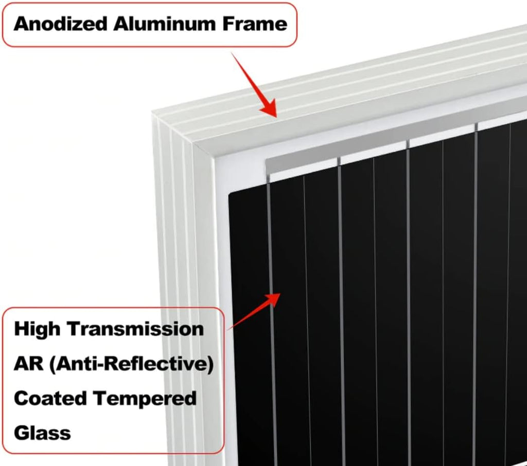 200 Watt 12 Volt Monocrystalline Solar Panel H608