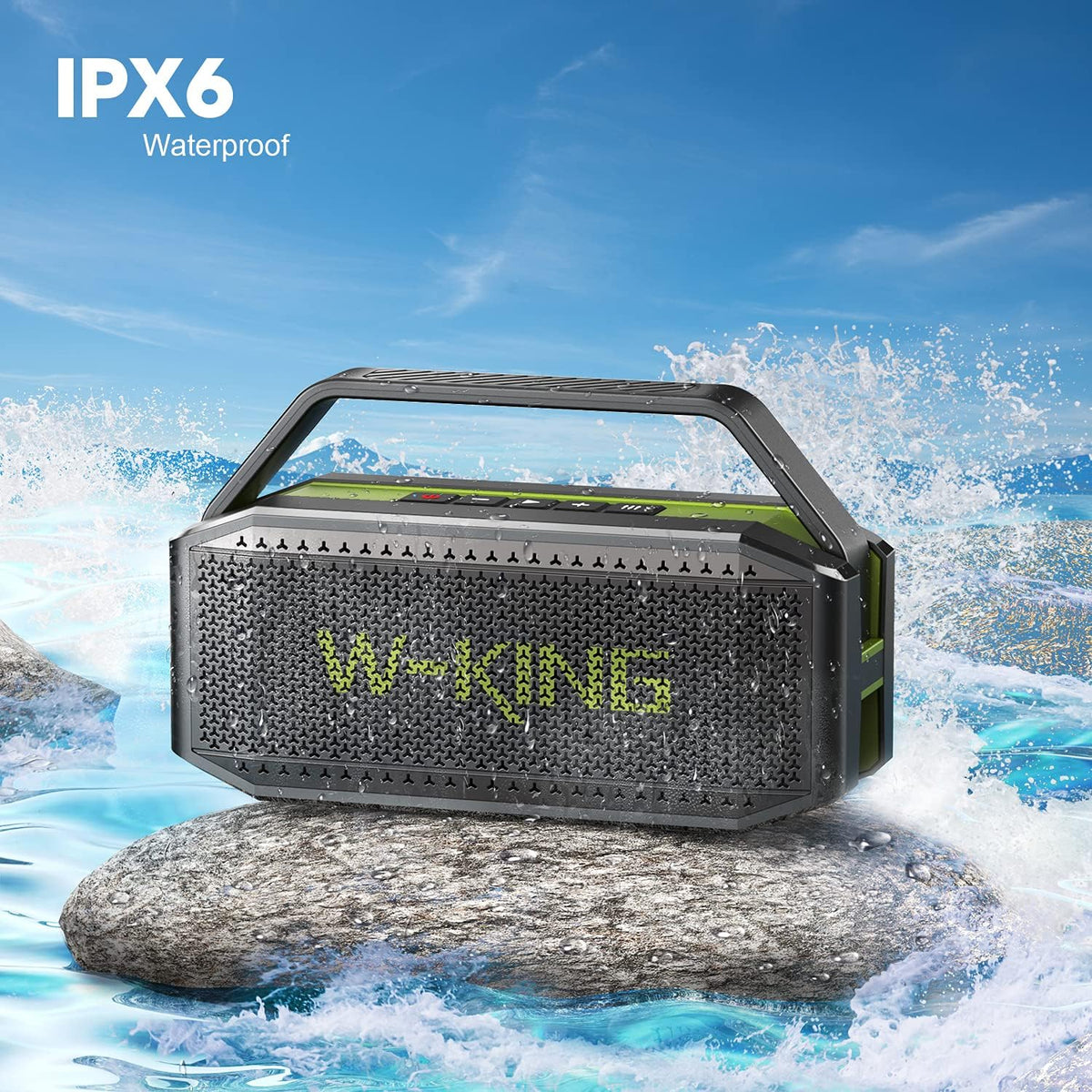 60W Portable Bluetooth Speaker IPX6 Waterproof P230