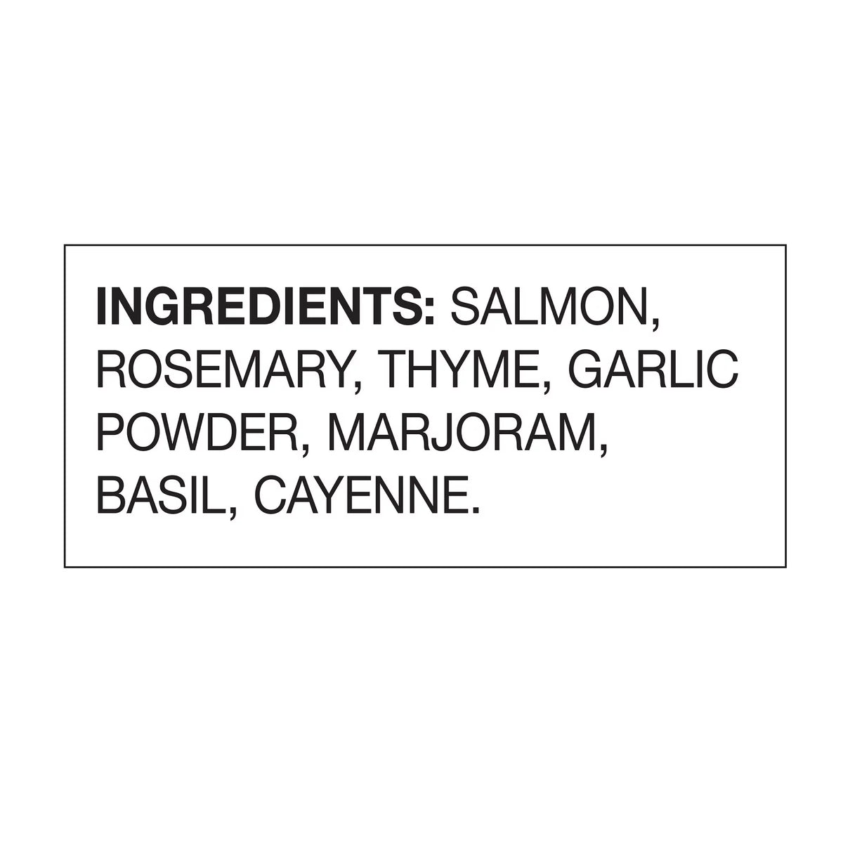 French-Style Herbs & Garlic Atlantic Salmon, Frozen 30 oz (6 Count, 5 oz Portions) E701