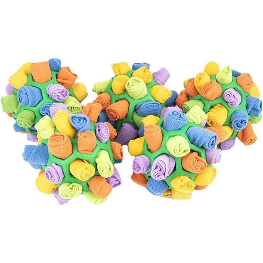 Interactive Dog Puzzle Toy Snuffle Ball Slow Feeder F350418