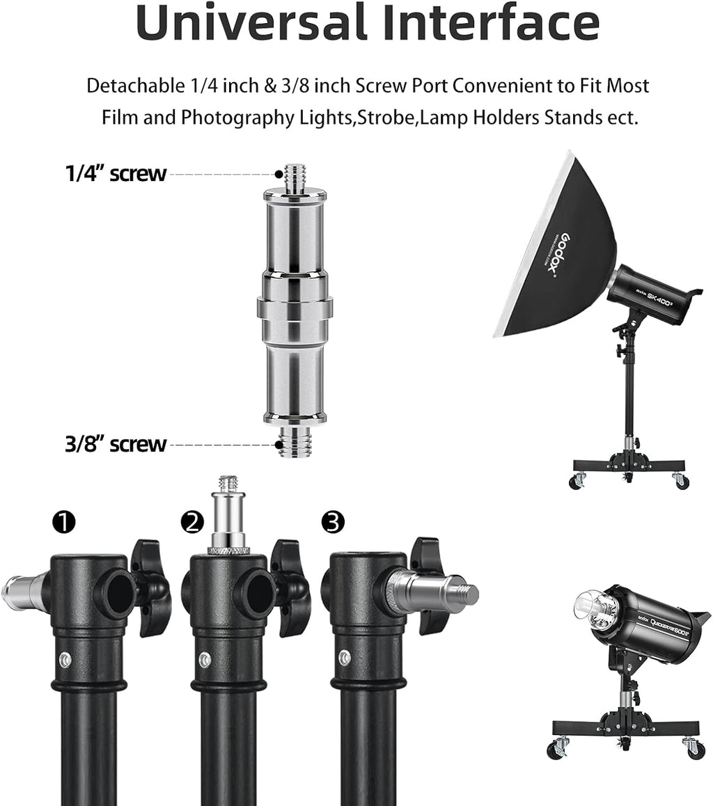 Photography Tripod Light Stand Base with Casters K216