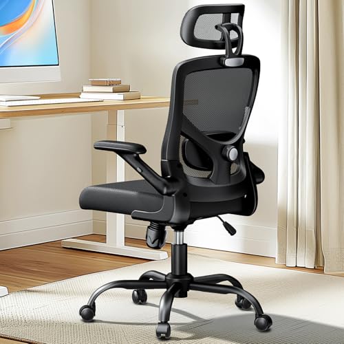 Ergonomic Mesh High Back Desk Chair with Headrest R8262