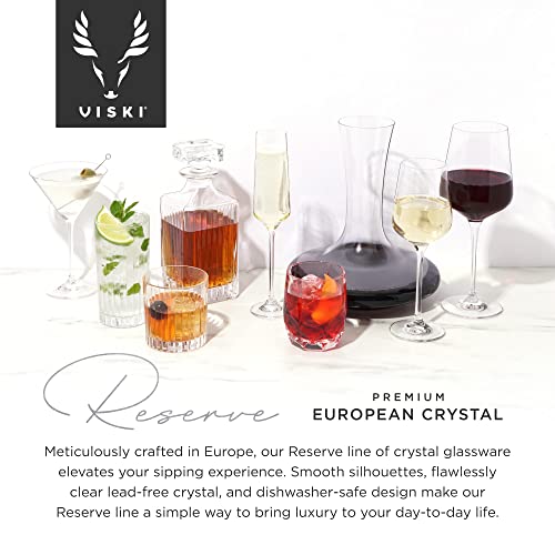 Set of 4 Crystal Rocks Glasses D34117