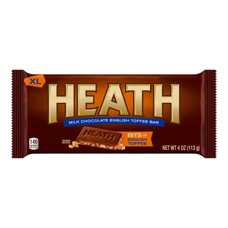 Extra Large English Toffee Candy Bar - 4.0 Oz (Pack of 20) I271216