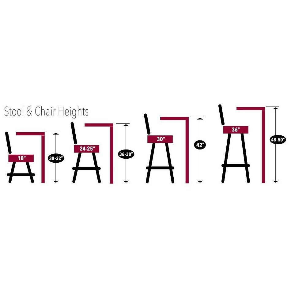 Black Wrinkle Swivel Bar Stool S146