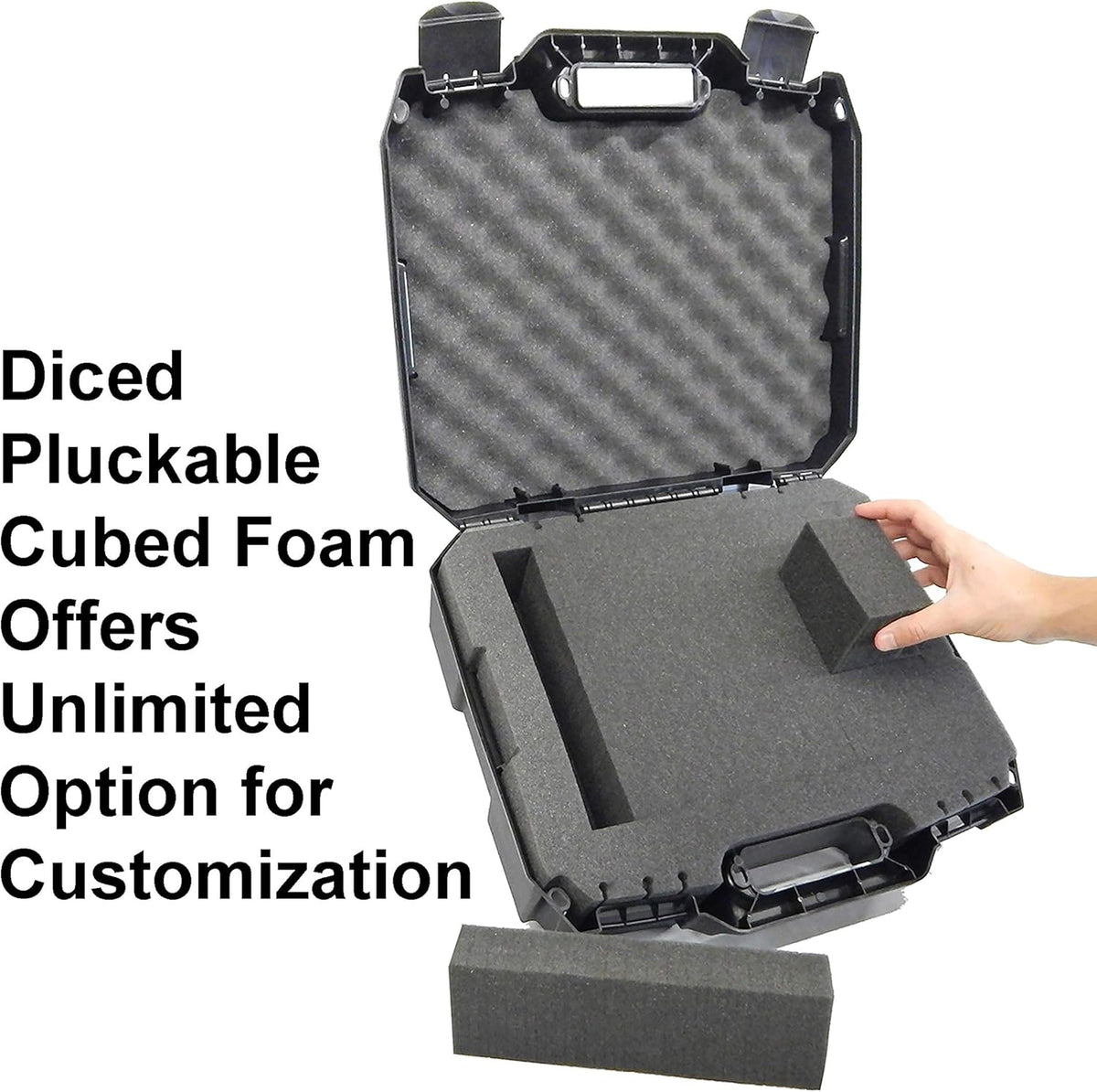 Hard Shell Projector Travel Case with Customizable Interior T49978