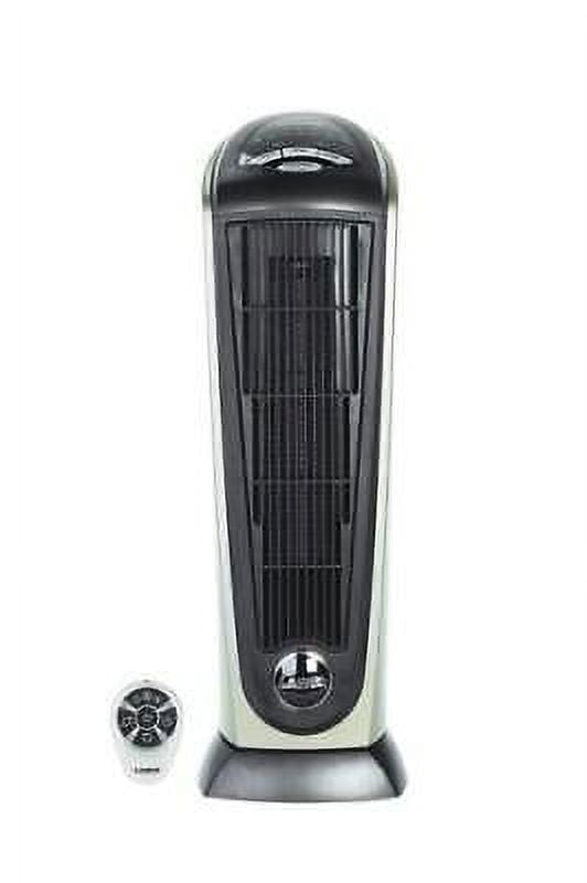 Black/Gray Electric Ceramic Tower Heater R132