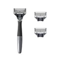 Mens Razor and 3 Razor Blade Refills (Ocean Blue) H383