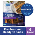 French-Style Herbs & Garlic Atlantic Salmon, Frozen 30 oz (6 Count, 5 oz Portions) E701