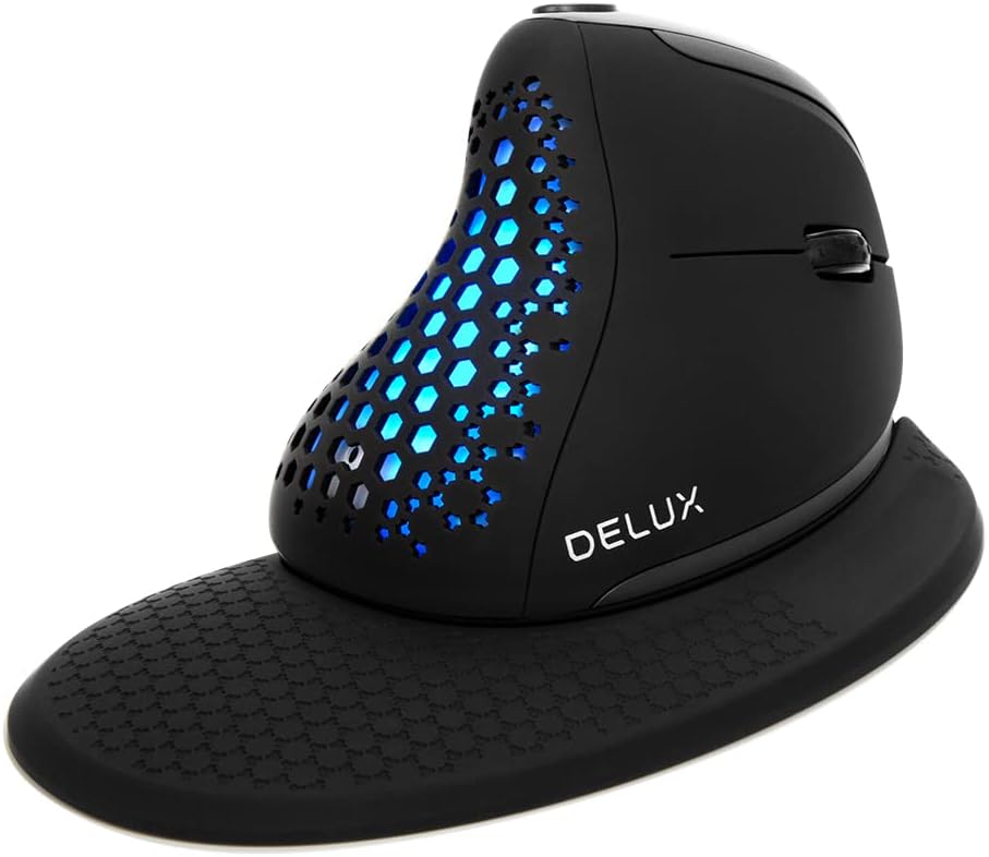 Wireless Ergonomic Vertical Mouse with OLED Screen M22813