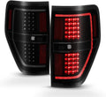 Black Smoke LED Tail Lights Brake Lamps Driver & Passenger Side E308