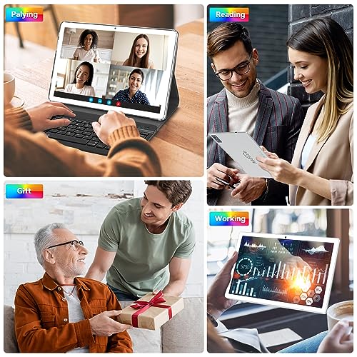 Android 13 Tablet, 10.1 inch, 128GB, 16GB, 8000mAh Battery M22865