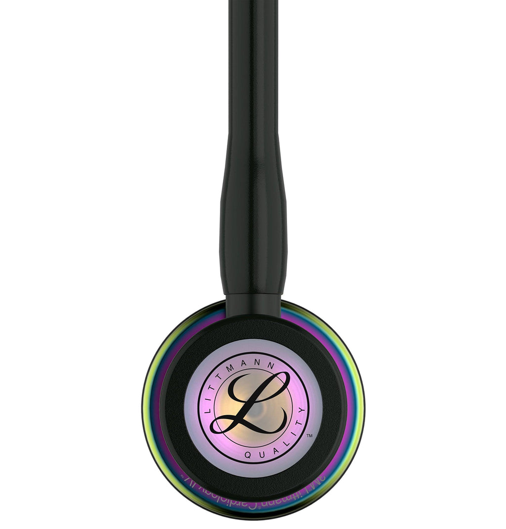 Black / Rainbow Chestpiece Stethoscope P9125