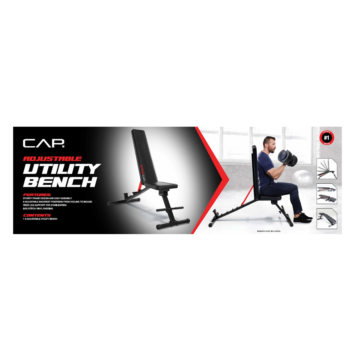 Foldable Weight Bench K4506