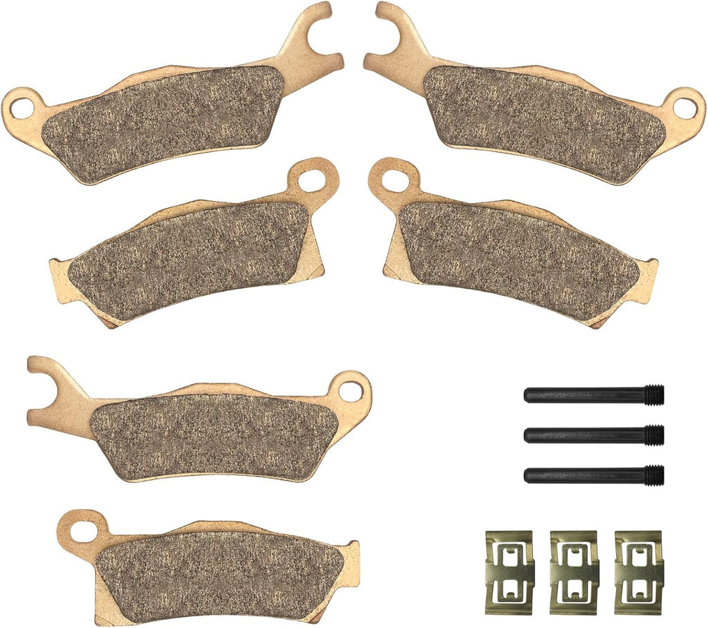 Front & Rear Sintered Brake Pads Pack of 2 (3 Sets) G774