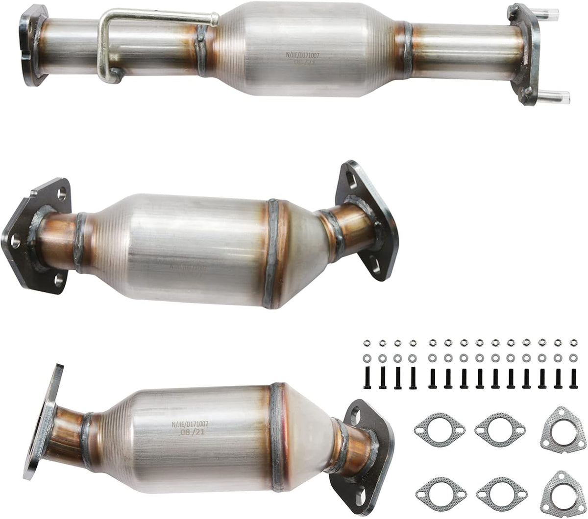 Stainless Steel High Flow Catalytic Converter Y15177