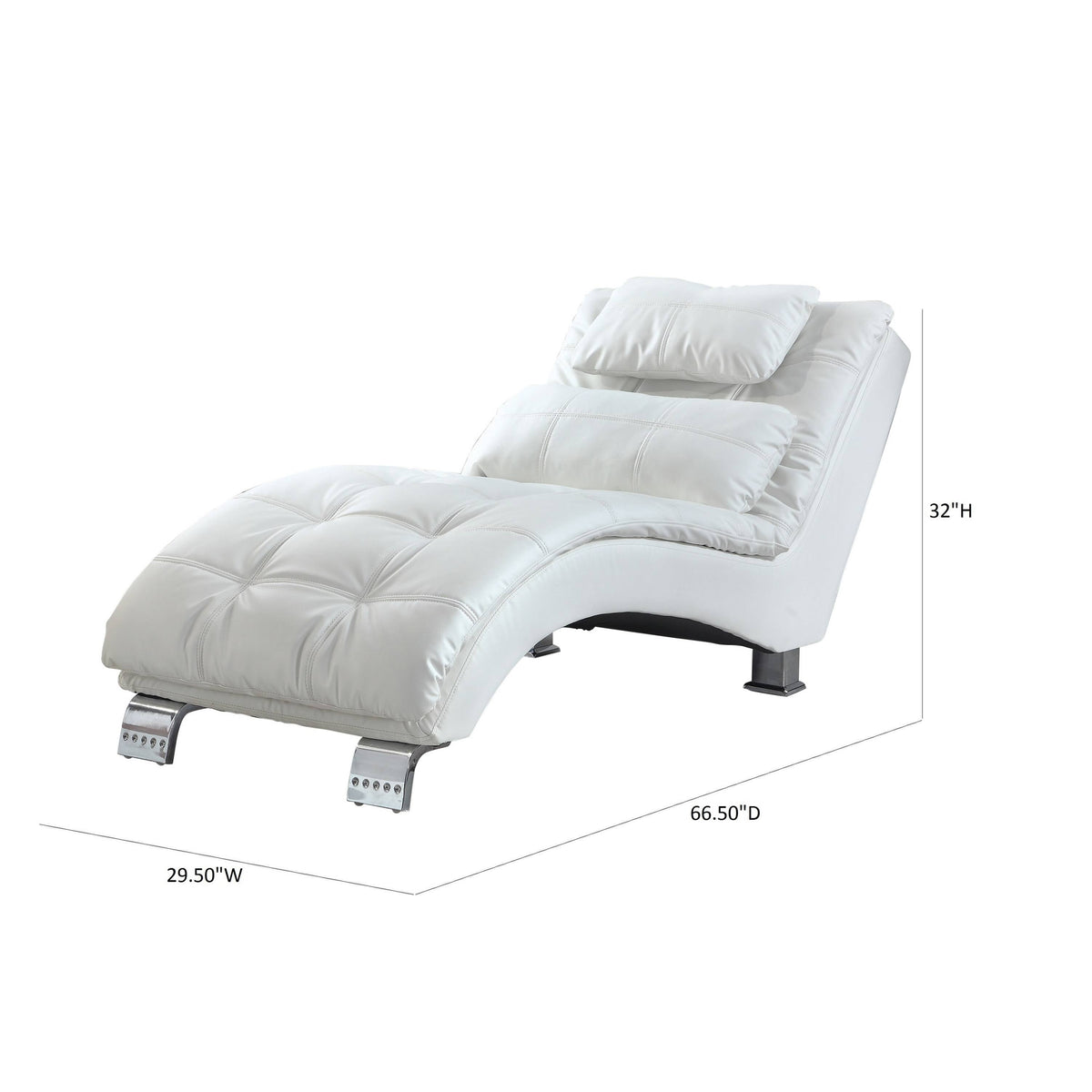 Casual Contemporary Chaise V84874
