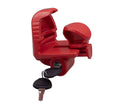 Red Steel Trailer Ball Hitch Lock A9529