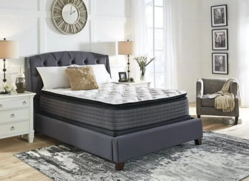 Queen Size Gel Foam Hybrid Pillowtop Mattress Y6893