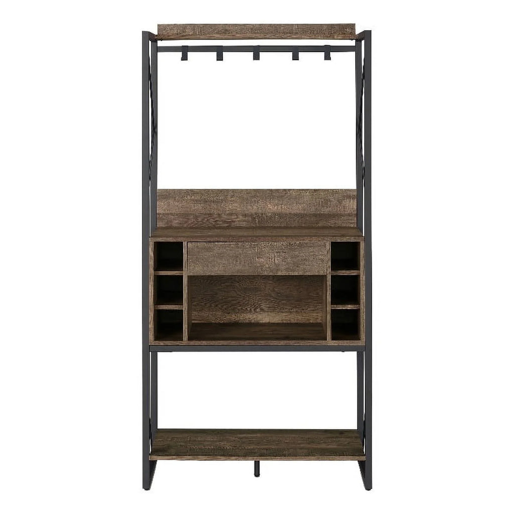 Oak Wood Baker's Rack Y786