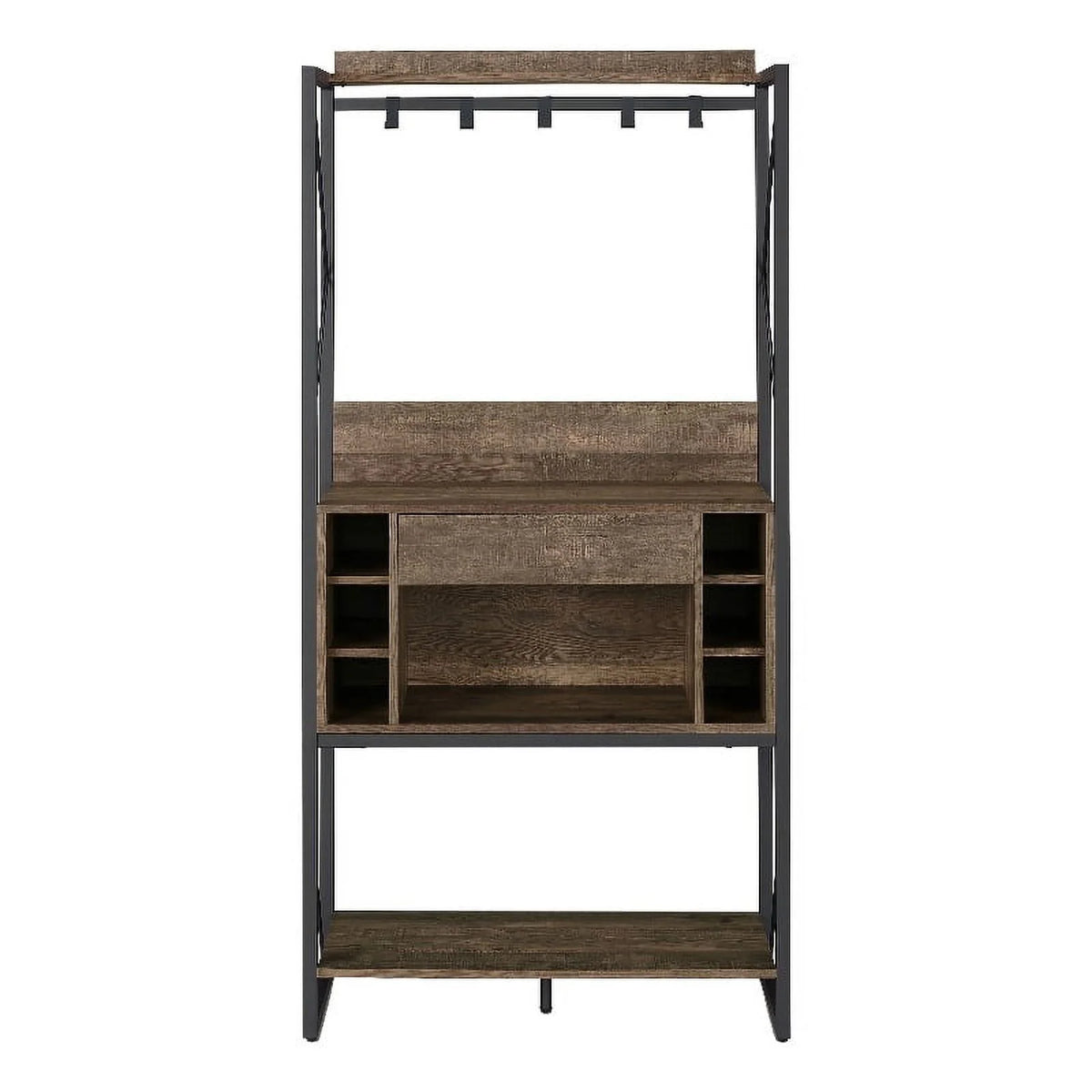 Oak Wood Baker's Rack Y786