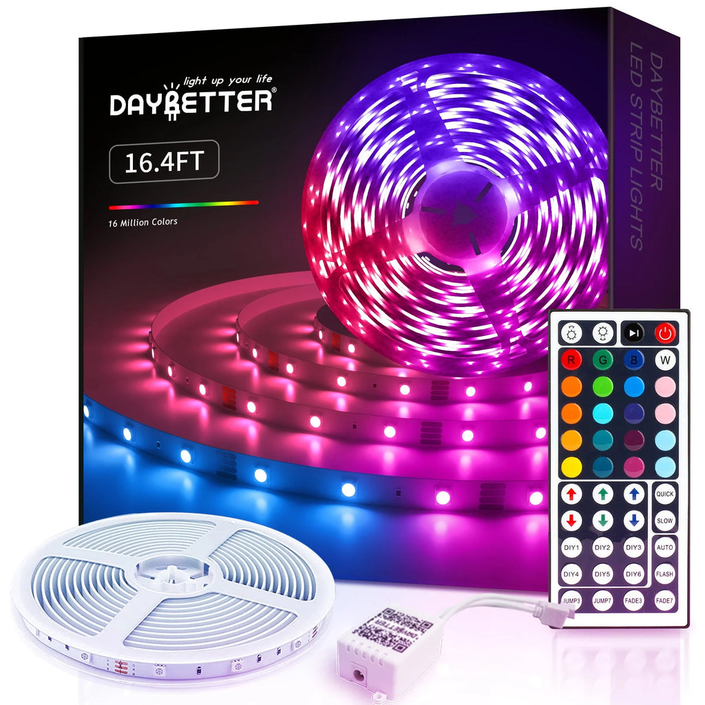 LED Strip Light 32.8ft with Remote Control and 12V Power Supply I679218