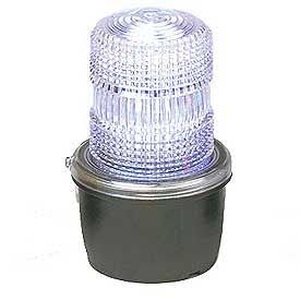 Strobe Light, Male Pipe Mount, 12-48VDC, Clear N562