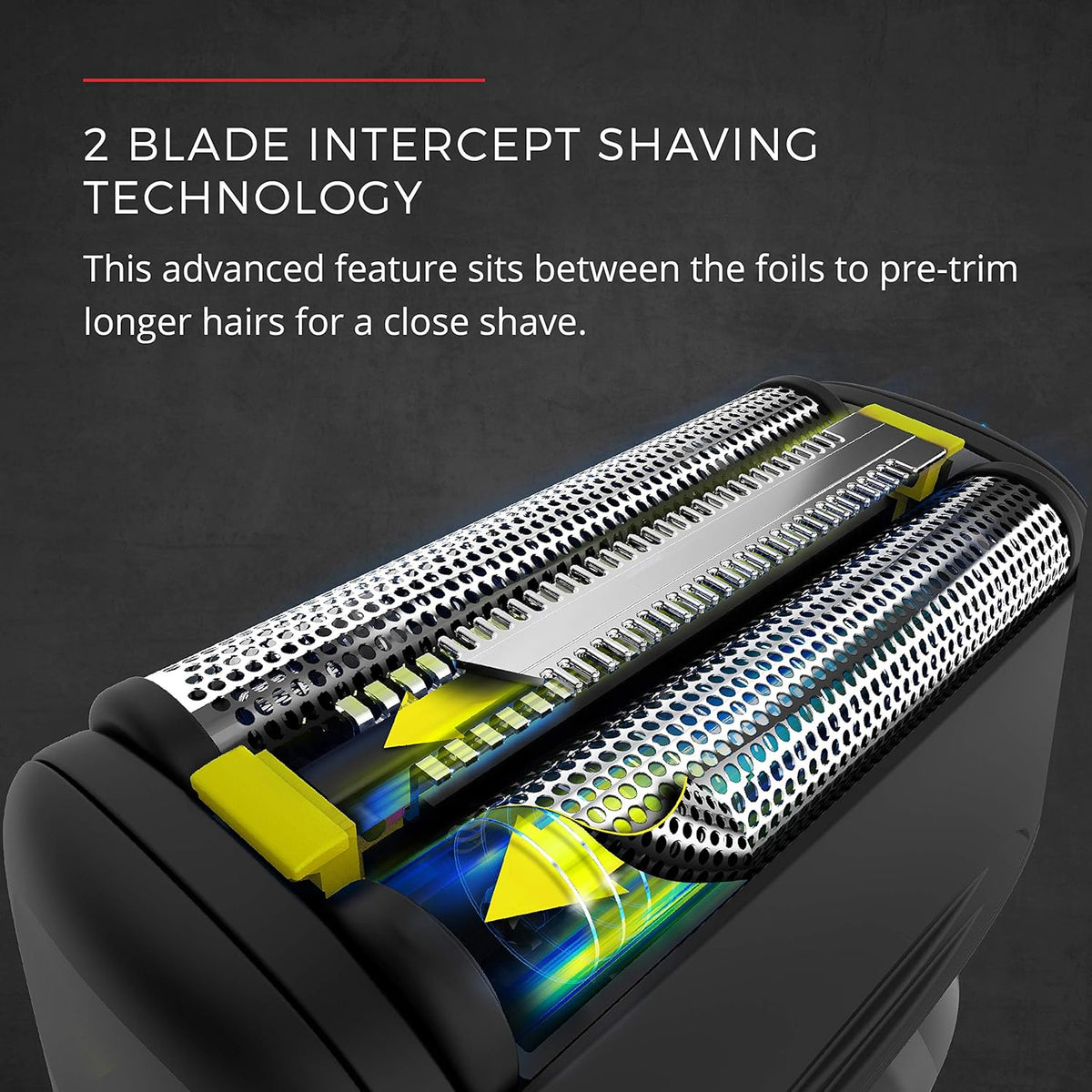Foil Shaver Yellow Pack of 2 Q856542