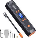 Tire Inflator Portable Air Compressor, 150PSI Cordless Tire Pump with 6000 mAh Rechargeable Lithium Battery, Pack of 2 J5018