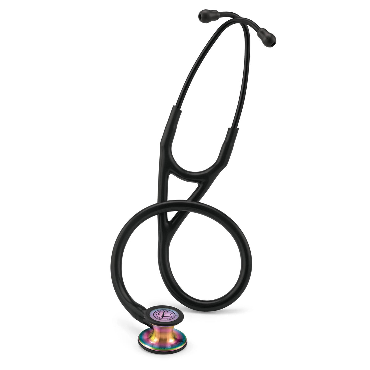 Black / Rainbow Chestpiece Stethoscope P9125