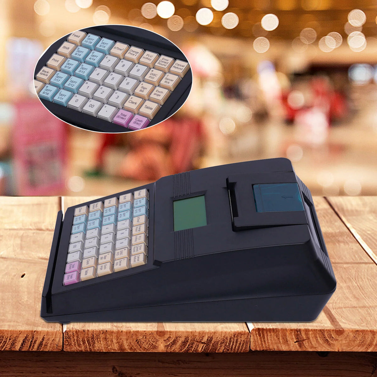 Electronic Cash Register LCD Display X53616