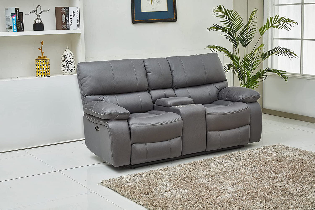 Microfiber Reclining Sofa and Loveseat M333815