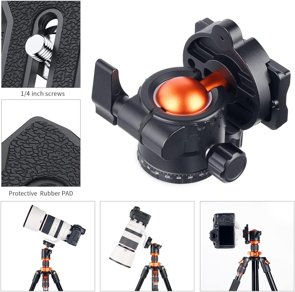 78 inch Aluminum Camera Tripod with 360 Degree Ball Head Z85012