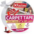 Double Sided Carpet Tape 2 Inch x 30 Yards Residue-Free D357