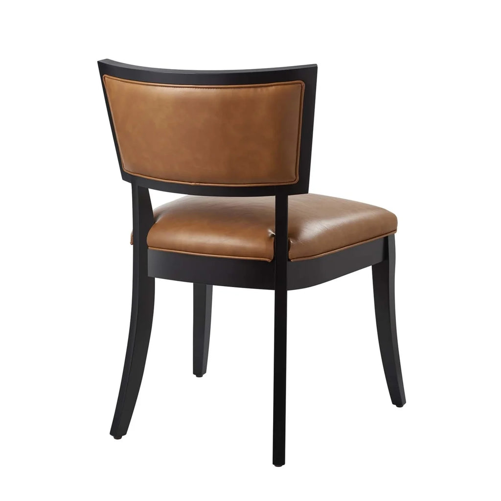 Vegan Leather Dining Chairs - Set of 2 E891