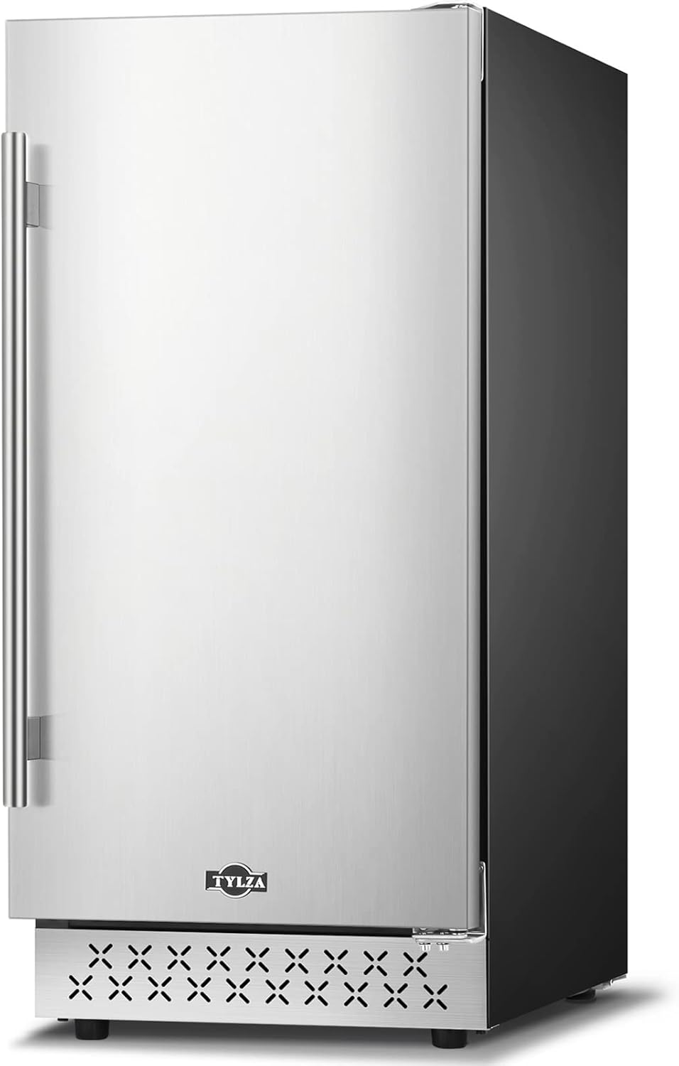 Stainless Steel Under Counter Beverage Refrigerator, 130 Cans, French Door U779913